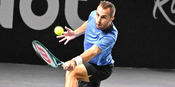 Photo du tenissman Hugo Gaston à l'Open Blot Rennes