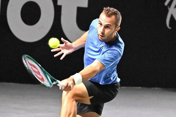 Photo du tenissman Hugo Gaston à l'Open Blot Rennes
