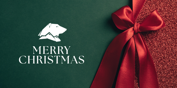 Visuel de Noël avec le logo des bains froids Ice Boost