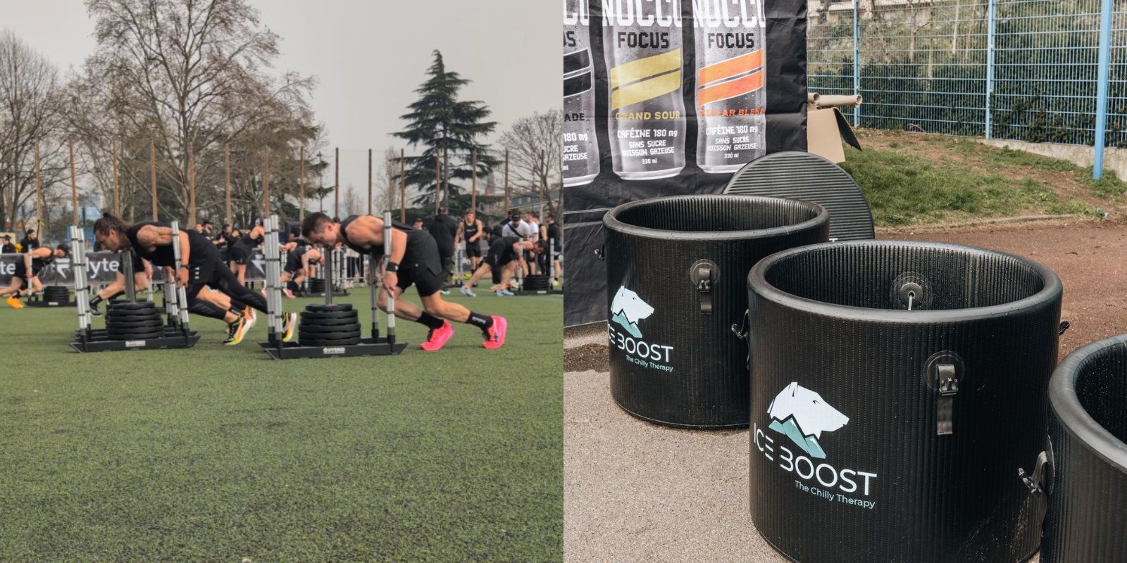 Premier Hyrox pour les bains froids Ice Boost ICE BOOST™