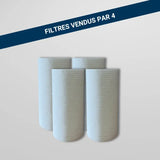 4 filtres en coton pour le système de filtration du refroidisseur pour bain froid de la marque Ice Boost