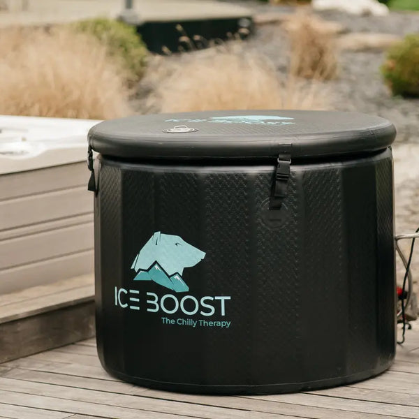 Bain froid gonflable Sedna d'ICE BOOST® pour optimiser la récupération physique et mentale