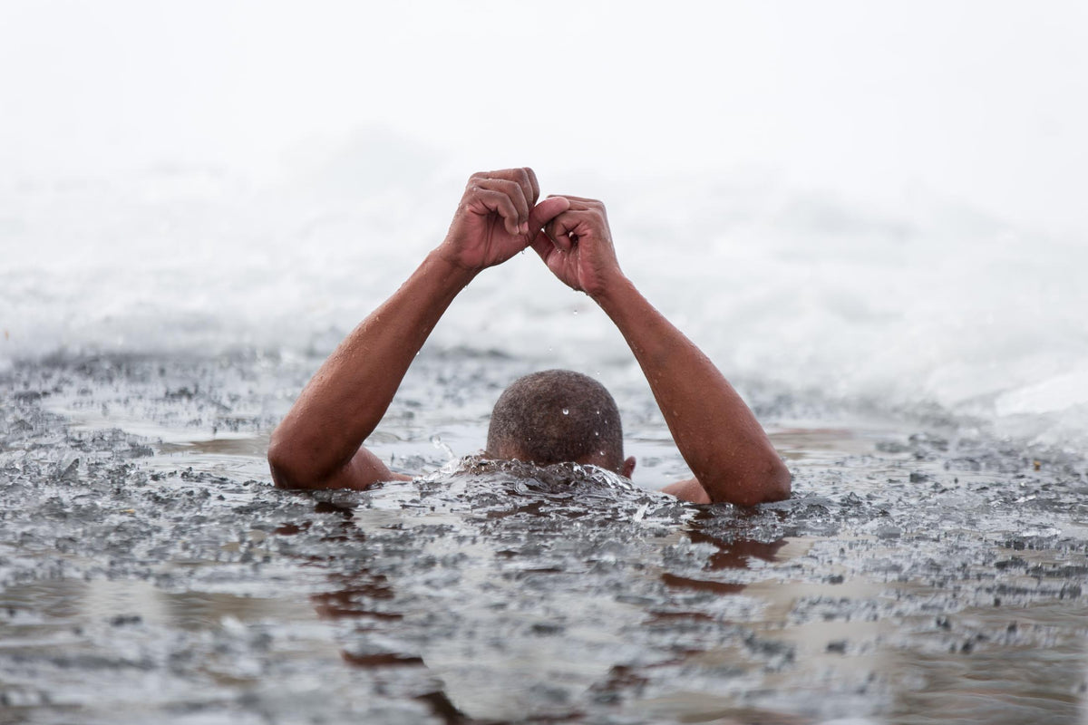 ice bath man